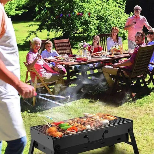 Asador Grande Plegable Portátil