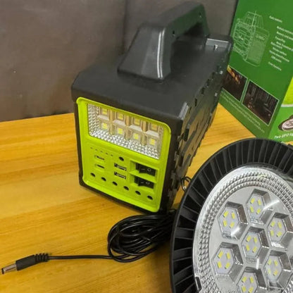 Planta Eléctrica Solar Portátil