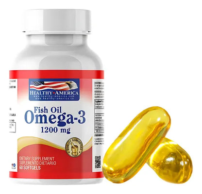 Omega 3 - 1200 Mg - Healthy America