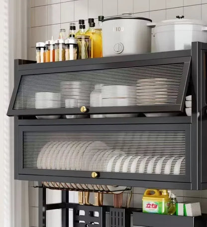 Organizador & Escurridor Doble Gabinete
