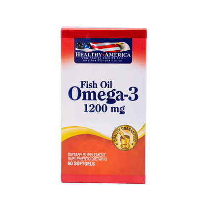Omega 3 - 1200 Mg - Healthy America