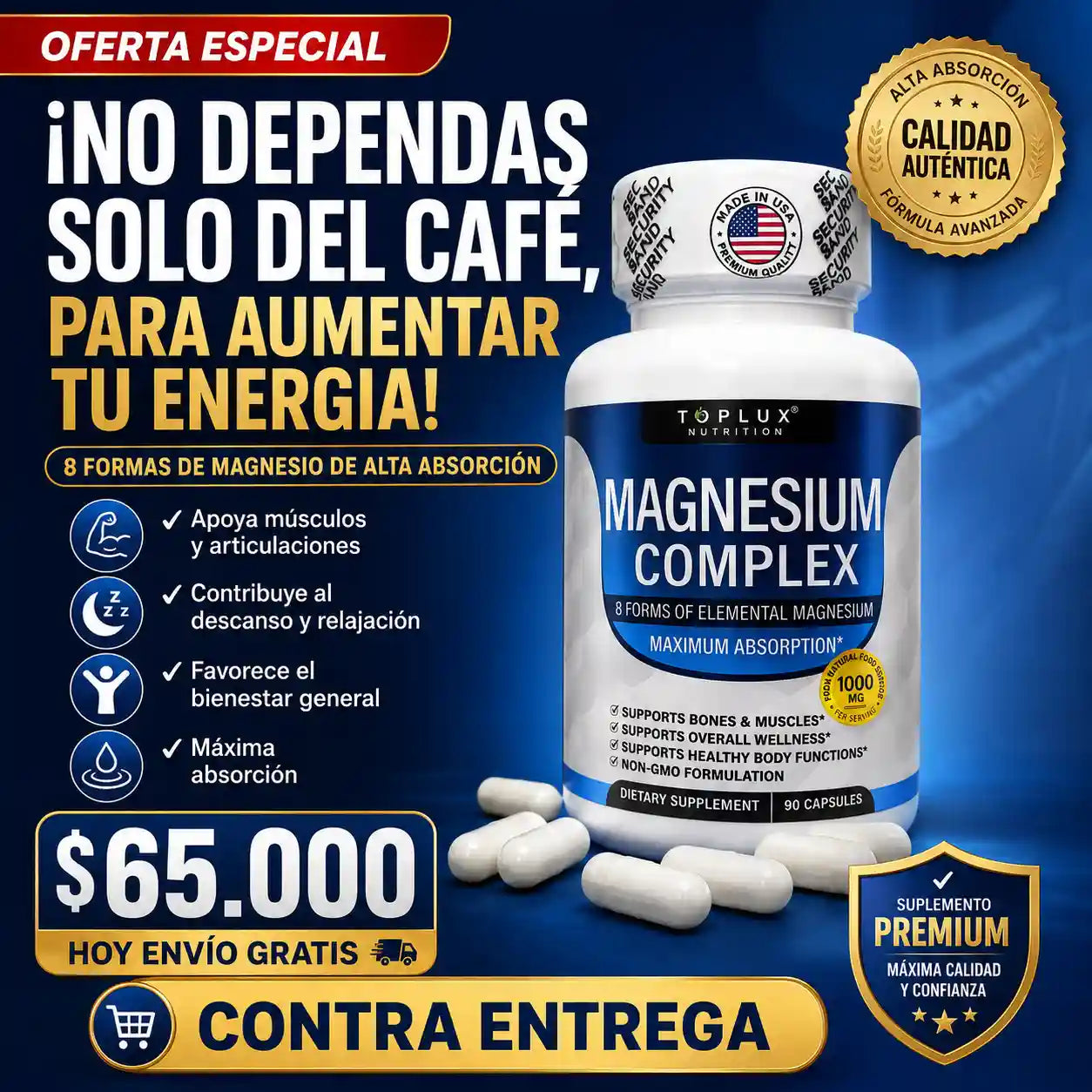 Magnesium Complex - 8 en 1