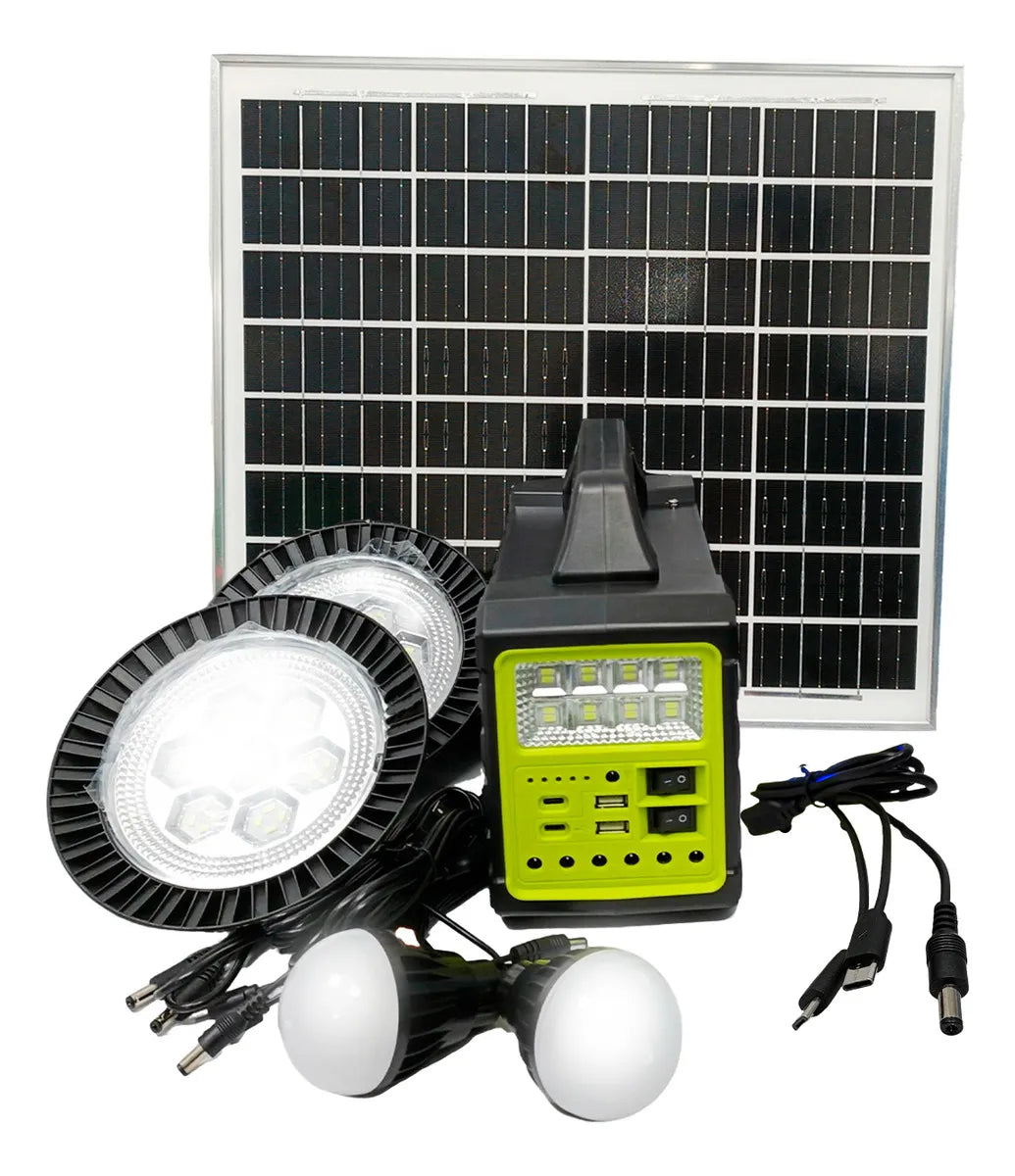Planta Eléctrica Solar Portátil