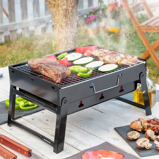 Asador Grande Plegable Portátil