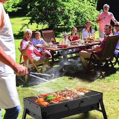 Asador Grande Plegable Portátil