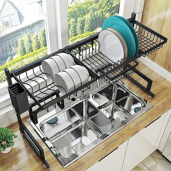 Escurridor y Organizador De Cocina ¡Grande!
