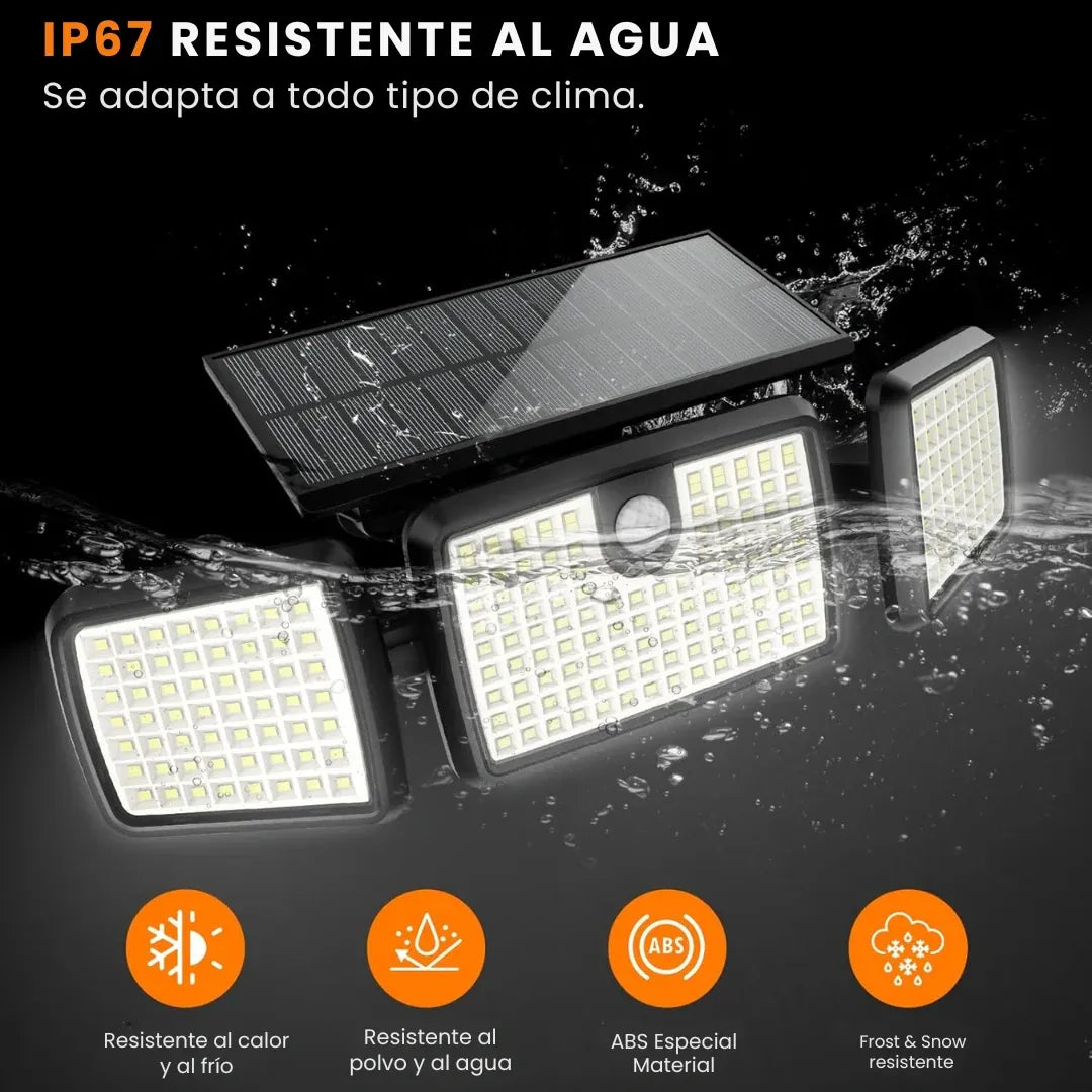 Reflector Con Panel Solar Original