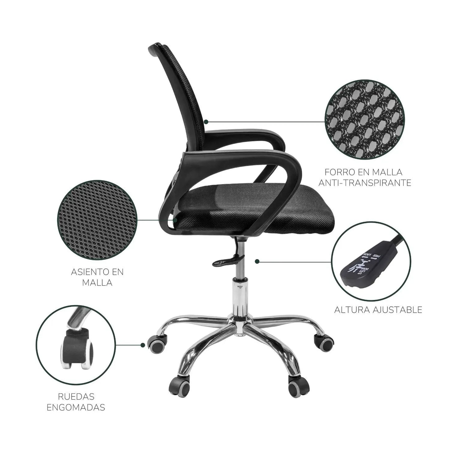 Silla De Escritorio Ejecutiva