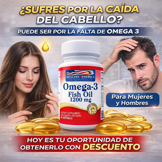 Omega 3 - 1200 Mg - Healthy America