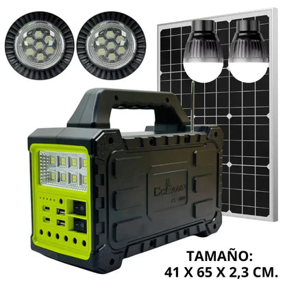 Planta Eléctrica Solar Portátil